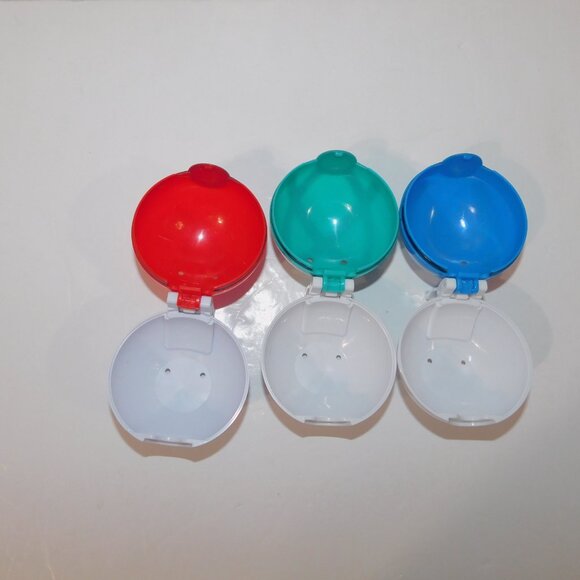 Set of 3 Different Empty Pokemon POKEBALLS Jazwares 2021 - Picture 4 of 4